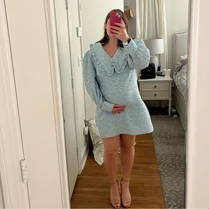 Sister Jane Keepsake Jacquard Mini Dress